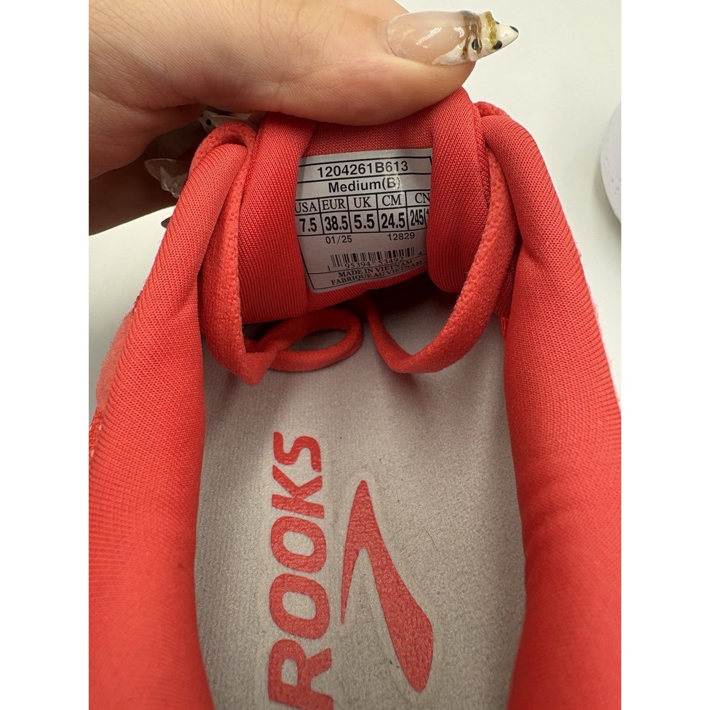 Brooks Adrenaline GTS 24 Women's Running Sneakers Mesh Lace-Up Red/White 120426 - Picture 10 of 10
